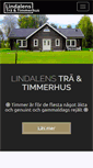 Mobile Screenshot of lindalenstimmerhus.se