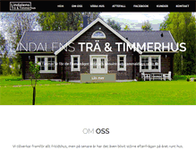 Tablet Screenshot of lindalenstimmerhus.se